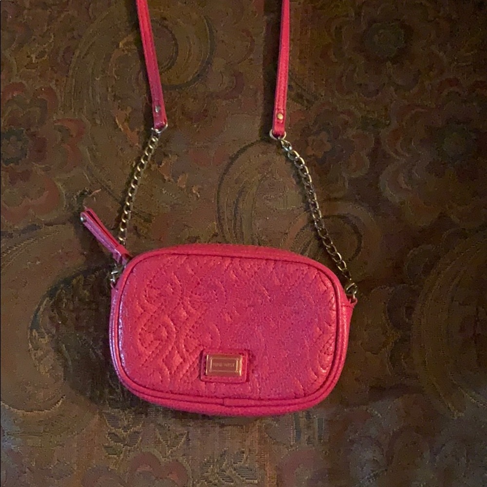 Pink Nine West crossbody
